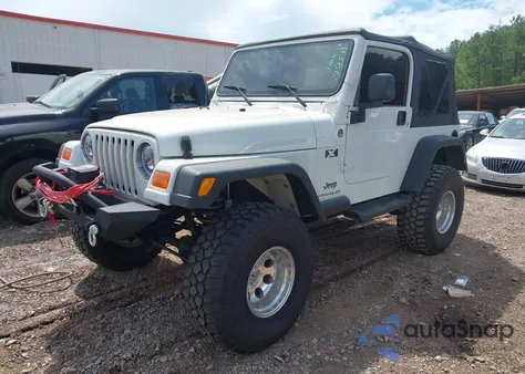 2005 Jeep Wrangler X из США, поврежденный, VIN 1J4FA39S35P333511